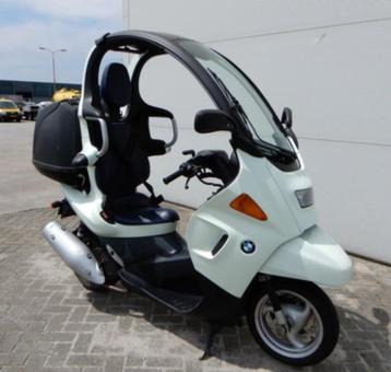 Motor BMW, Scooter C1, Wit, 2002 YOUNGTIMER beschikbaar voor biedingen