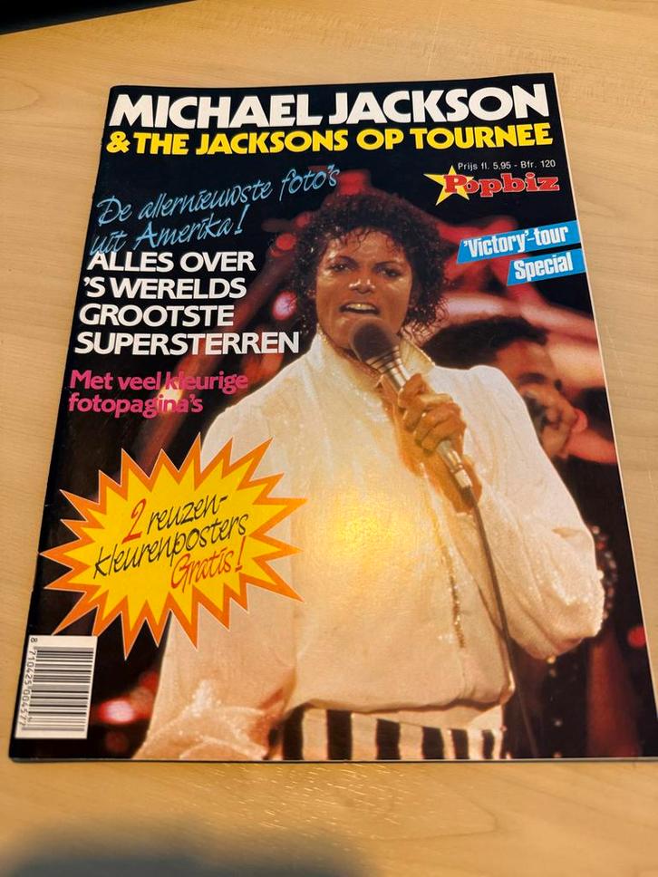 Michael Jackson Magazine - Topbiz, Boeken, Tijdschriften en Kranten, Gelezen, Ophalen of Verzenden