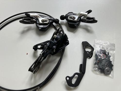Shimano XTR 10-speed groep, shifters en derailleur, Fietsen en Brommers, Fietsonderdelen, Gebruikt, Mountainbike, Derailleur of Ketting