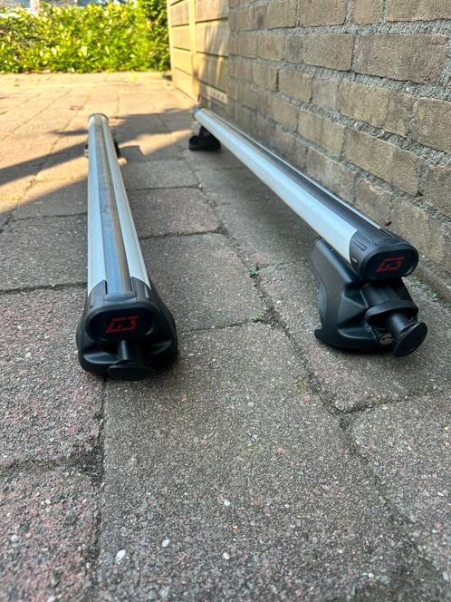 G3 dakdragers Easy System aluminium 130, Auto diversen, Dakdragers, Gebruikt, Ophalen of Verzenden