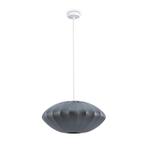 paco hugo bella nieuw grijs hanglamp, Ophalen of Verzenden, Nieuw, Minder dan 50 cm