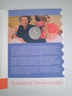 Numisbrief Prinses Amalia, Ophalen of Verzenden, Verzamelmap