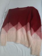 Oversized trui met kleurverloop - Maat S, Ophalen of Verzenden, Zo goed als nieuw, Maat 36 (S), Rood