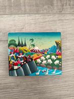 Tigua mini painting Ecuador volks kunst, Ophalen of Verzenden