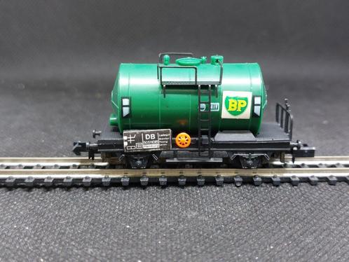 Arnold 4522 - 2-assige ketelwagen 'BP' (14427), Hobby en Vrije tijd, Modeltreinen | N-Spoor, Gebruikt, Wagon, Gelijkstroom, Arnold