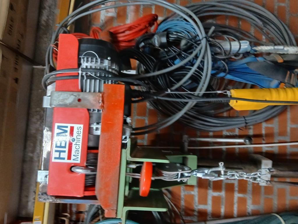 lier takel, Ophalen, Nieuw