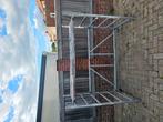 Kleine goedkope stevige inklapbare layher steiger tekoop!, Ophalen, Gebruikt, Rolsteiger of Kamersteiger, 2 tot 5 meter