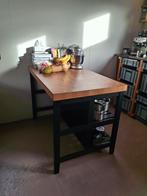 IKEA VADHOLMA Keukeneiland, Ophalen, 100 tot 150 cm, 75 cm of meer, Bruin