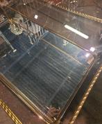 Vintage Hollywood Regency salontafel, Ophalen, 100 tot 150 cm, 50 tot 100 cm, X