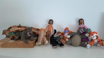 Jungle book Disney knuffels  beschikbaar voor biedingen