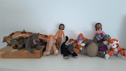 Jungle book Disney knuffels, Verzamelen, Disney, Zo goed als nieuw, Beeldje of Figuurtje, Leeuwenkoning of Jungle Boek, Ophalen of Verzenden
