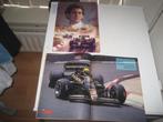 senna ayrton formule 1 poster plaat, Ophalen of Verzenden, Gebruikt, Formule 1