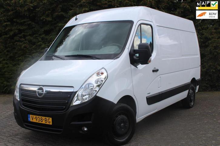 Opel Movano 2.3 CDTI BiTurbo L2H2 Start/Stop 136PK | Climate, Auto's, Bestelauto's, Bedrijf, Te koop, ABS, Airconditioning, Centrale vergrendeling