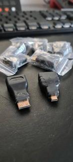 Mini HDMI en Micro HDMI naar HDMI adapters, Audio, Tv en Foto, Audiokabels en Televisiekabels, Ophalen, Nieuw, Minder dan 2 meter