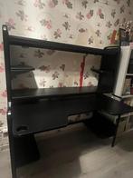 Ikea bureau 140x185x74x146 cm, Ophalen, Zo goed als nieuw