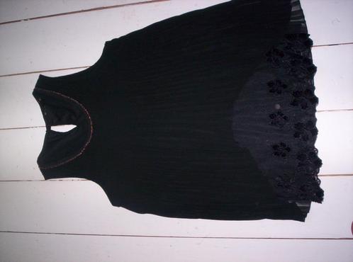 TOP DESIQUAL, zwart, maat XS, met gouden kralen afzetting, Kleding | Dames, Tops, Zo goed als nieuw, Maat 34 (XS) of kleiner, Zwart