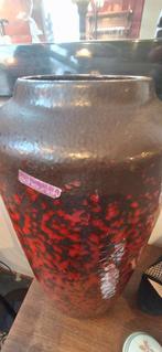 Vintage Grote West Germany Vaas, Scheurich, Gebruikt, Info@scheurich.de, Aardewerk of Porselein