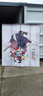 2 Japanse Kamerschermen, Huis en Inrichting, Ophalen, Gebruikt