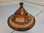 Vintage Afrikaanse hoed Fulani Tribal, Ophalen of Verzenden