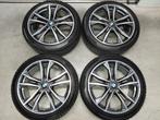 19 inch M velgen met winterbanden BMW X1 F48 / X2 F39, Gebruikt, Banden en Velgen, Winterbanden, Personenwagen