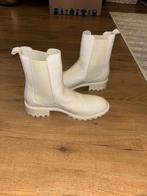 Witte enkellaarsjes, Wit, Lage of Enkellaarzen, Ophalen of Verzenden, Onbekend