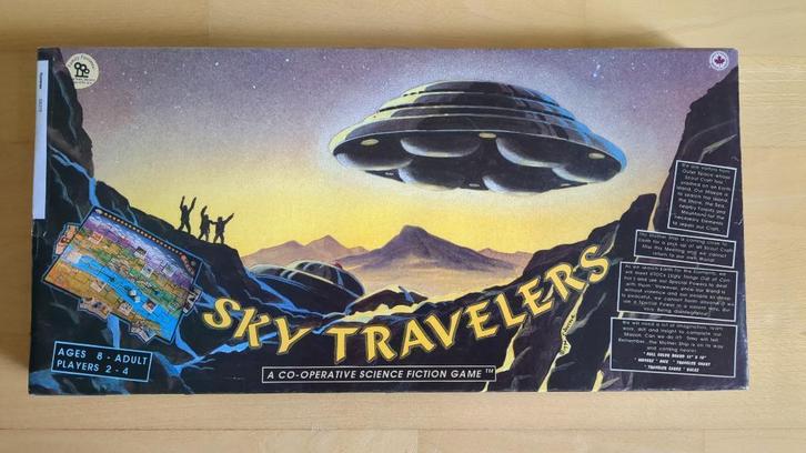 Skytravelers, Hobby en Vrije tijd, Gezelschapsspellen | Bordspellen, Gebruikt, Ophalen of Verzenden