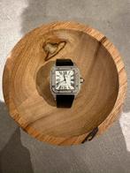 Cartier santos diamond 38 mm, Ophalen of Verzenden, Zo goed als nieuw, Staal, Overige merken