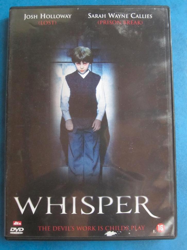 Whisper (2007), Cd's en Dvd's, Dvd's | Thrillers en Misdaad, Zo goed als nieuw, Actiethriller, Vanaf 16 jaar, Ophalen of Verzenden