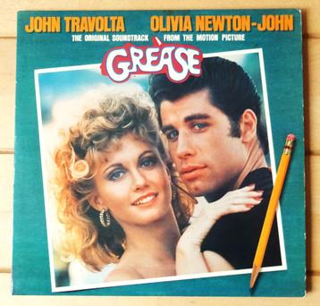 GREASE - John Travolta/ Olivia Newton-John - SOUNDTRACK beschikbaar voor biedingen