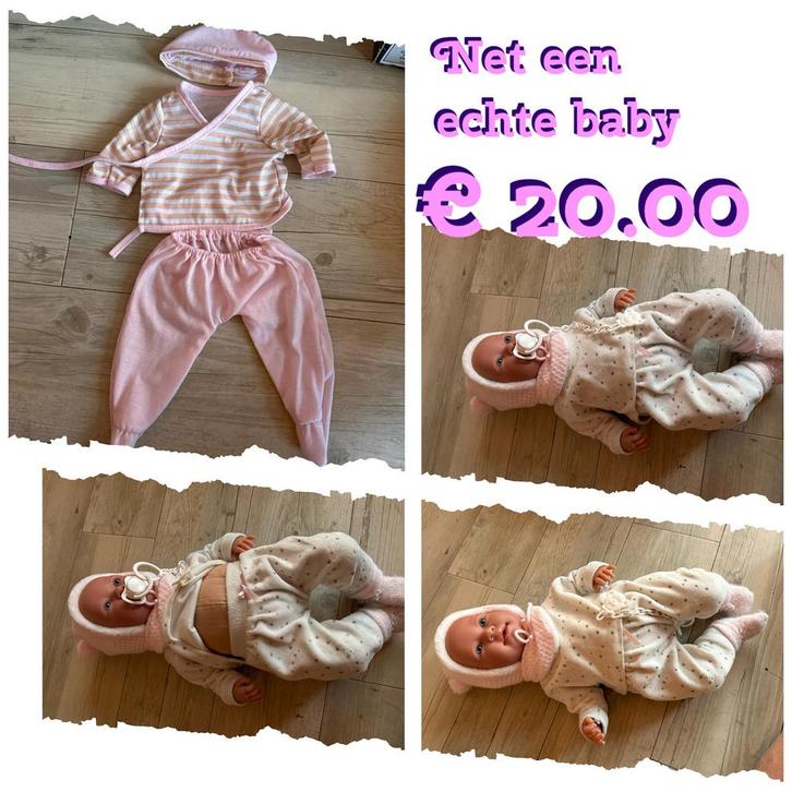 Poppen en poppen spullen, Kinderen en Baby's, Speelgoed | Poppen, Zo goed als nieuw, Babypop, Ophalen