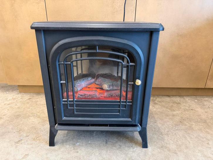 Elektrische Sfeerhaard - 1800W, Regelbaar Vlameffect, Huis en Inrichting, Haarden, Gebruikt, Elektrische haard, Ophalen