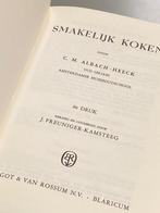 Smakelijk koken door C.M. Albach-Heeck (ca. 1955-60), Boeken, Ophalen of Verzenden, Zo goed als nieuw, Europa