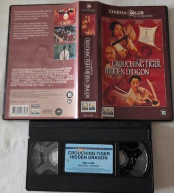 Crouching Tiger Hidden Dragon VHS Actie/Kung-Fu beschikbaar voor biedingen