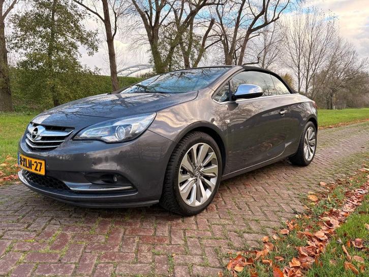 Opel Cascada 1.6 Turbo 125KW AUTOMAAT 2014 Grijs Nieuwe apk, Auto's, Opel, Bedrijf, Te koop, Cascada, ABS, Achteruitrijcamera