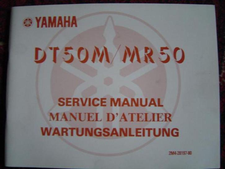 Yamaha DT50M /MR 50 1977 service manual werkplaatsboek, Fietsen en Brommers, Handleidingen en Instructieboekjes, Ophalen of Verzenden