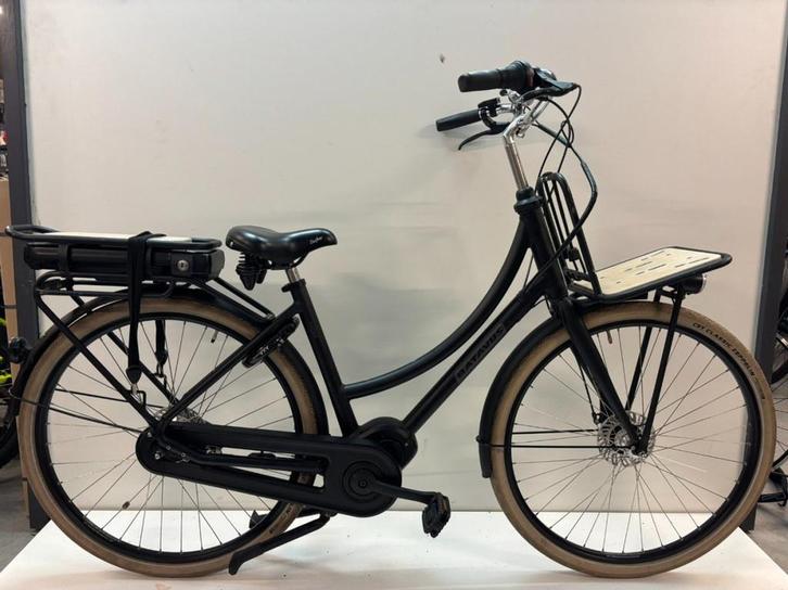 Batavus PackD E-Go Dames Zwart 49cm 2022, Fietsen en Brommers, Elektrische fietsen, Gebruikt, Batavus, 47 tot 51 cm