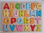 Alfabet puzzel hout, Ophalen, Zo goed als nieuw, Taal en Lezen