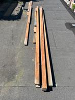 Hardhouten balken voor terras of balkon. 365cm lang, Tuin en Terras, Palen, Balken en Planken, Ophalen, Balken, Hardhout