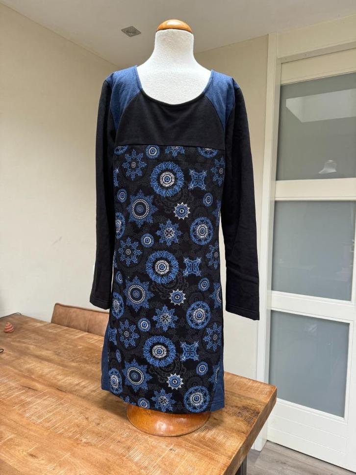 H.H.G. jurk (sweater stof, dik) NIEUW maat XL (42) DX, Kleding | Dames, Jurken, Nieuw, Maat 42/44 (L), Overige kleuren, Boven de knie