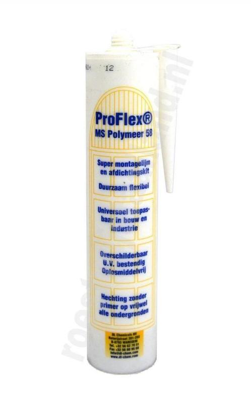Proflex MS Ploymeer 58 montagekit kit lijm montagelijm, Doe-het-zelf en Verbouw, Overige Doe-het-zelf en Verbouw, Nieuw, Verzenden