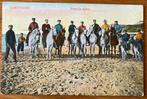 Zandvoort paardje rijden - paarden en ezels op strand, Ophalen of Verzenden, Voor 1920, Ongelopen, Noord-Holland