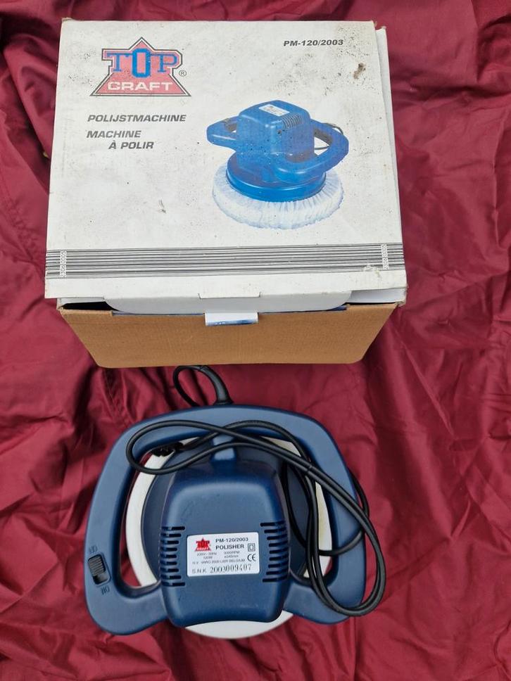 Top Craft Polijstmachine - PM-120/2003, Auto diversen, Tuning en Styling, Ophalen