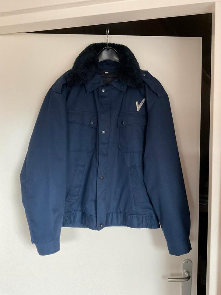 Beveiligingsjas maat 50 (large), Kleding | Heren, Jassen | Winter, Zo goed als nieuw, Maat 52/54 (L), Grijs, Ophalen of Verzenden