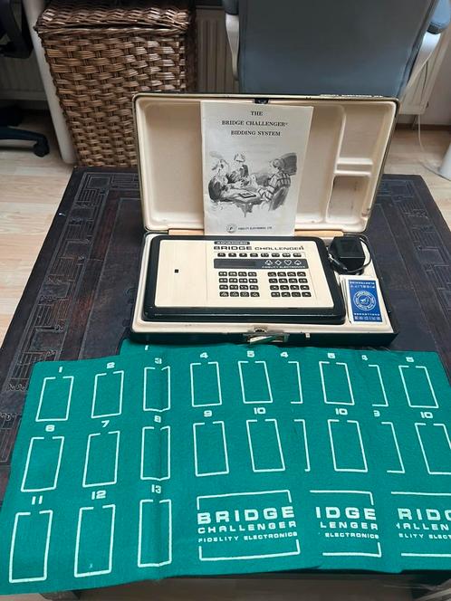 Fidelity Electronics Advanced Bridge Challenger,, Hobby en Vrije tijd, Gezelschapsspellen | Bordspellen, Gebruikt, Ophalen