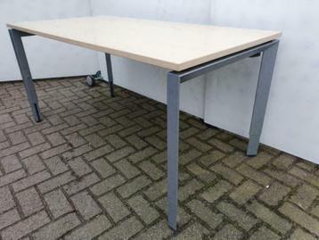 Steelcase bureau 160x80 nw blad naar keuze (wit, eiken etc) beschikbaar voor biedingen