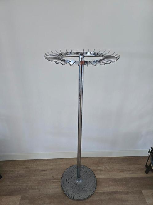Antiek chroom winkel rek / winkelrek / kledingrek €149, Antiek en Kunst, Antiek | Woonaccessoires, Ophalen of Verzenden