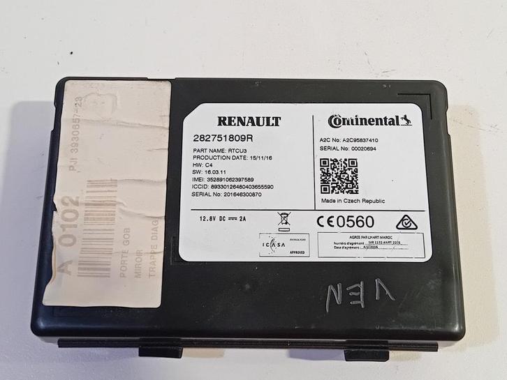 Computer navigatie Renault Scénic, Auto-onderdelen, Elektronica en Kabels, Renault, Gebruikt, Herkomst onderdeel bekend, 12 maanden garantie