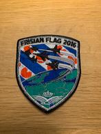 Frisian Flag 2016 F16 patch 322 / 323 sqn KLU EHLW, Ophalen of Verzenden, Zo goed als nieuw, Patch, Badge of Embleem
