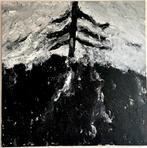 Armando, museaal groot olieverfschilderij; Der Baum, Ophalen