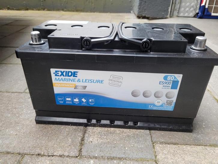 Exide marine & Leisure gell accu 12V 80Ah (2 stuks), Auto-onderdelen, Accu's en Toebehoren, Nieuw, Ophalen